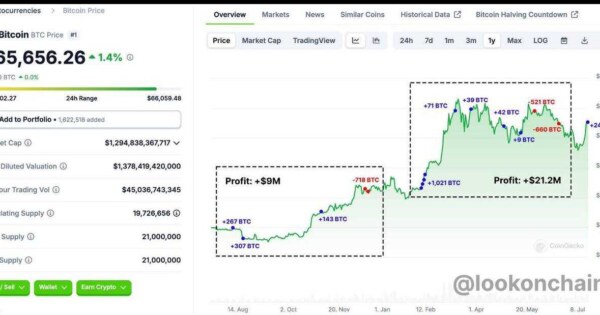 موفق ترین نهنگ بیت کوین استارت زد