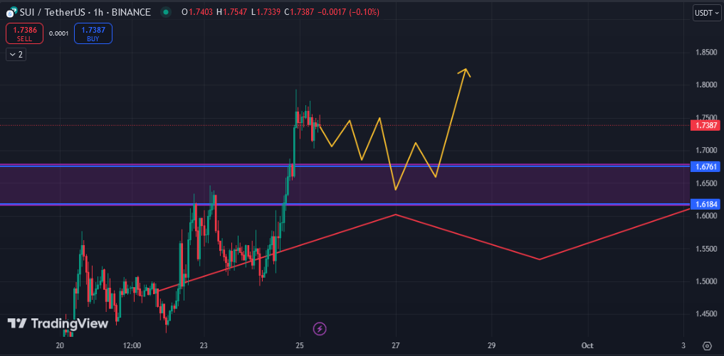 سیگنال رایگان ارز سویی (SUI)