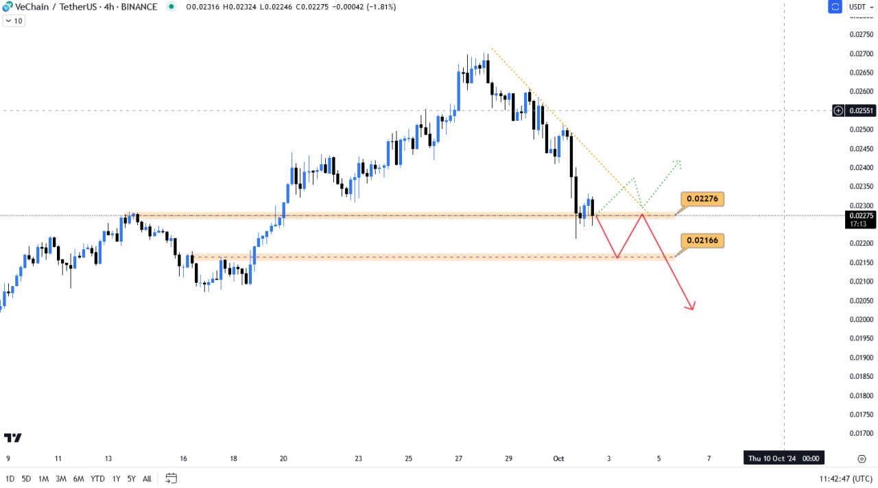 محدوده خرید مناسب ارز VECHAIN