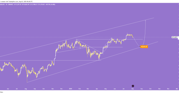 اصلاح بیت کوین تا ۹۵ هزار دلار!