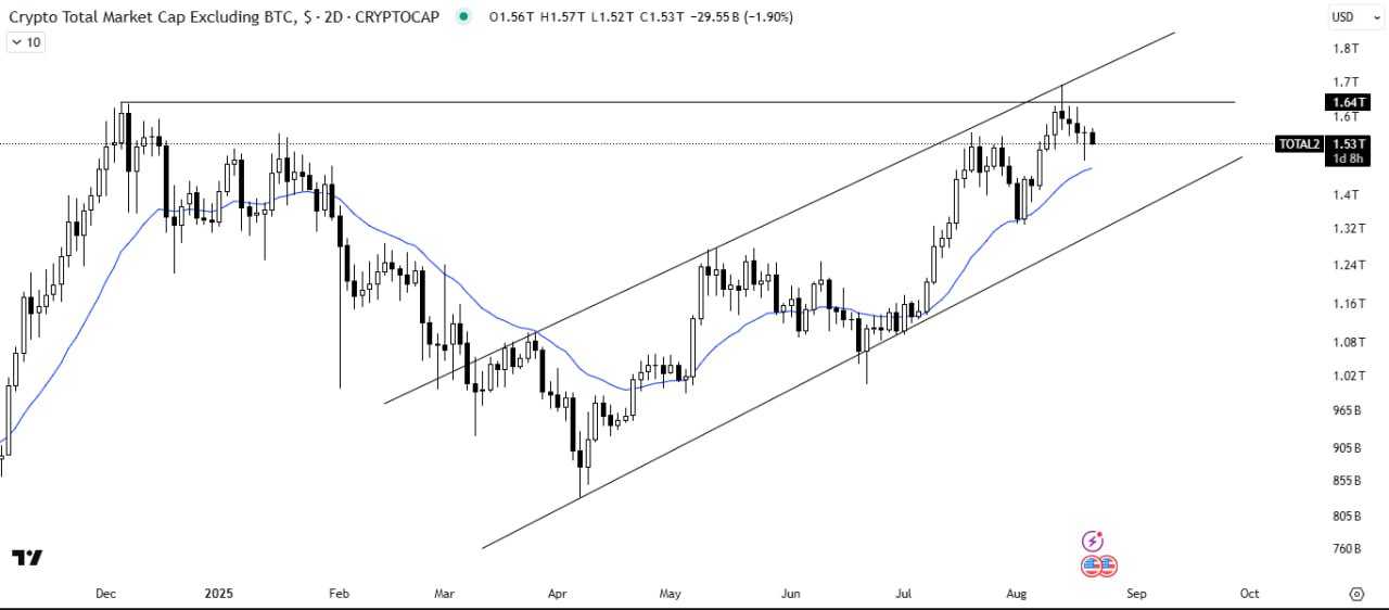 ریزش سنگین آلت کوین ها