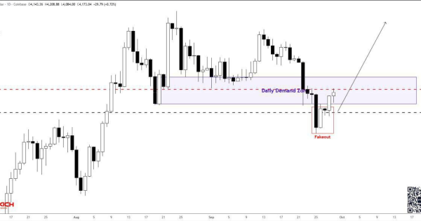 این الگو میتونه جرقه‌ی پامپ آلت کوین ها باشه
