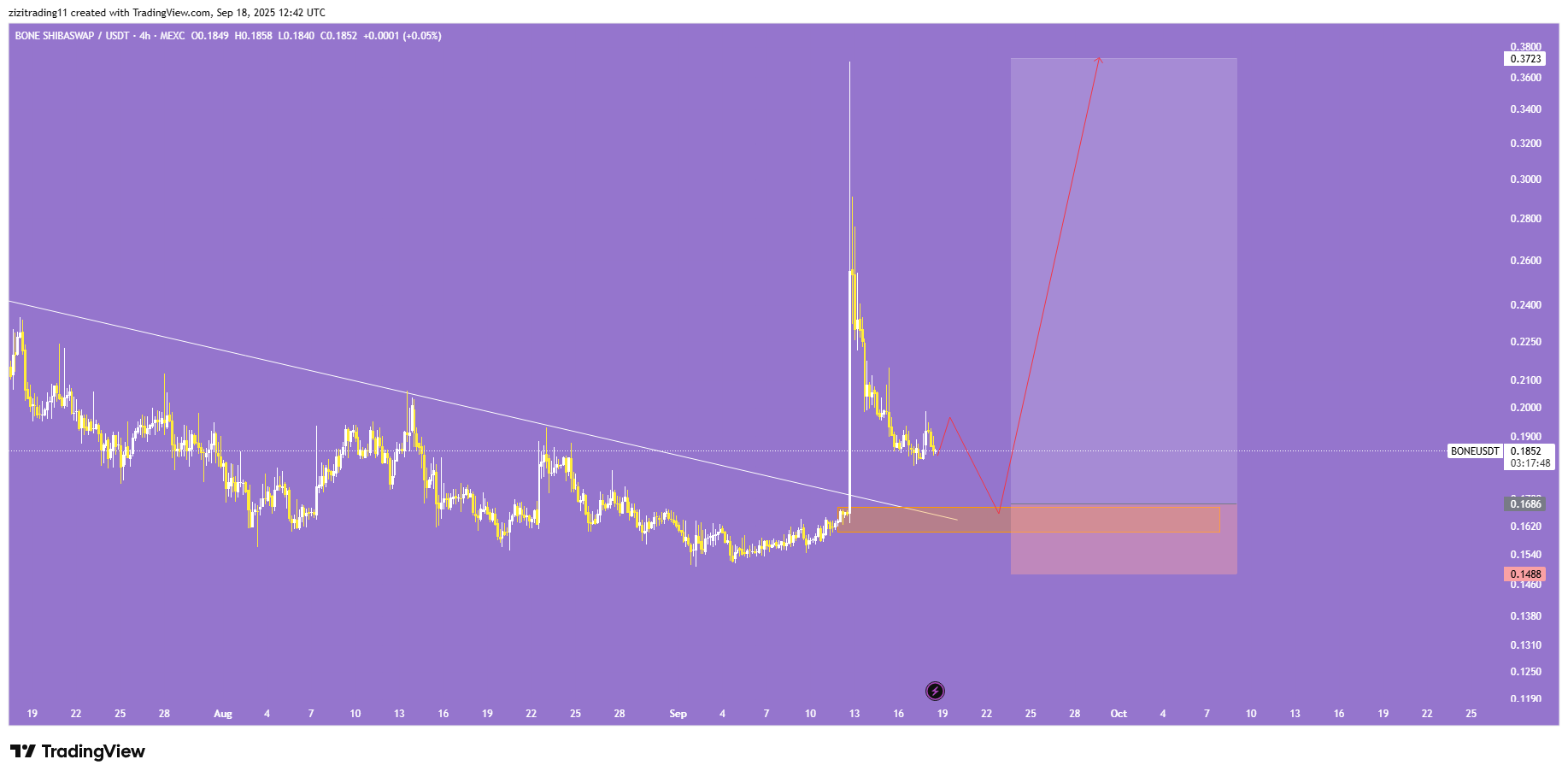 روی لبه حمایت