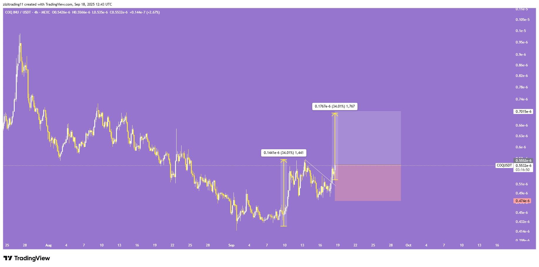 میم کوینی که میخواد رشدشو شروع کنه