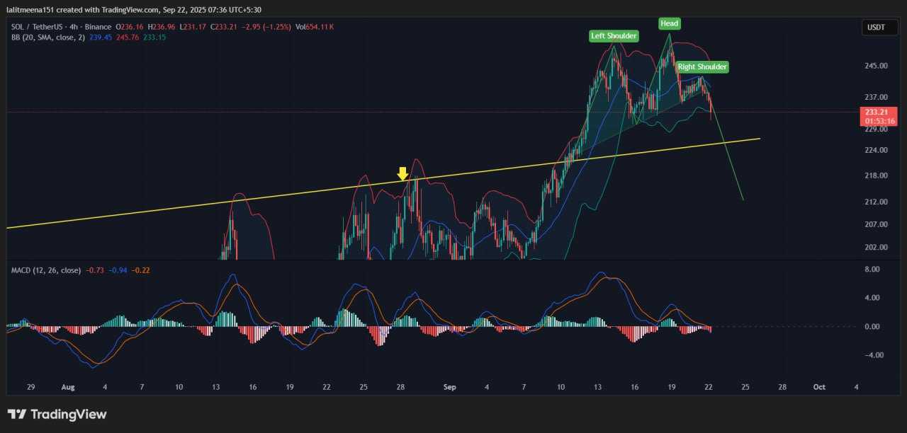 سولانا آماده ریزش بیشتر