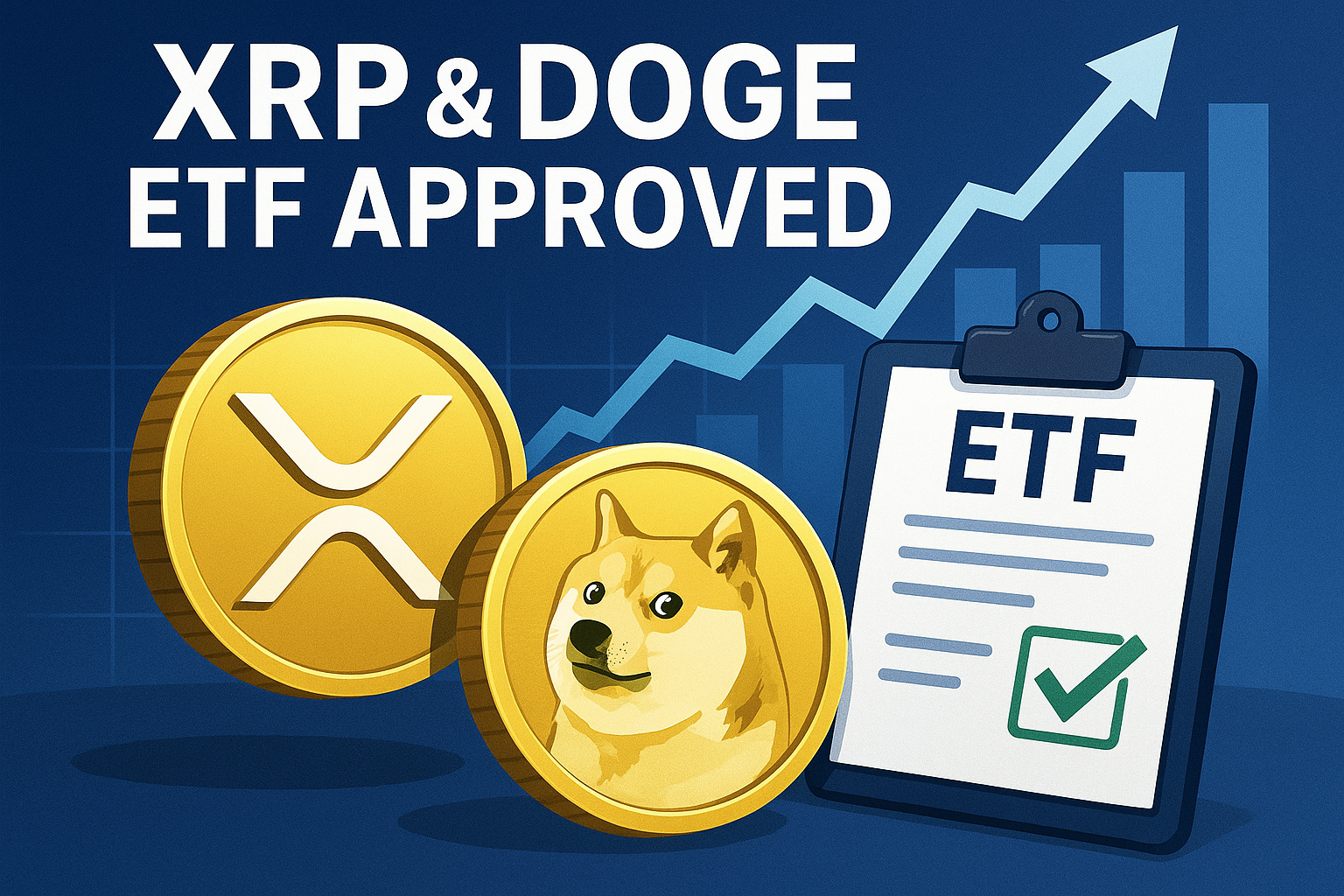 لحظه‌ی سرنوشت ساز برای DOGE و XRP