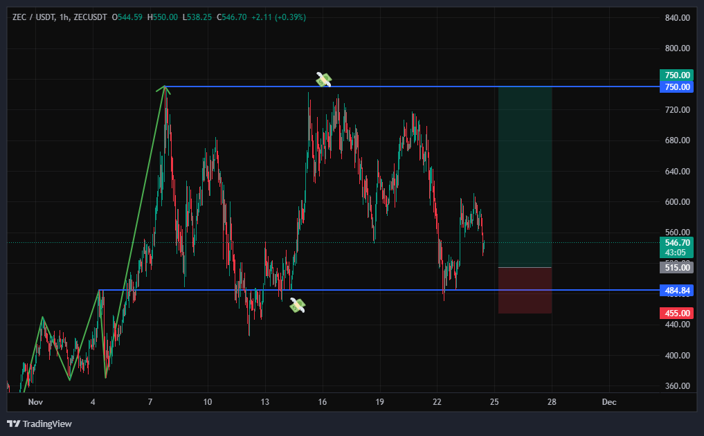 زی‌کش (ZEC) آماده برای حرکت جدید