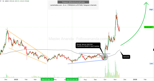 خیز بزرگ DASH برای سود چندساله