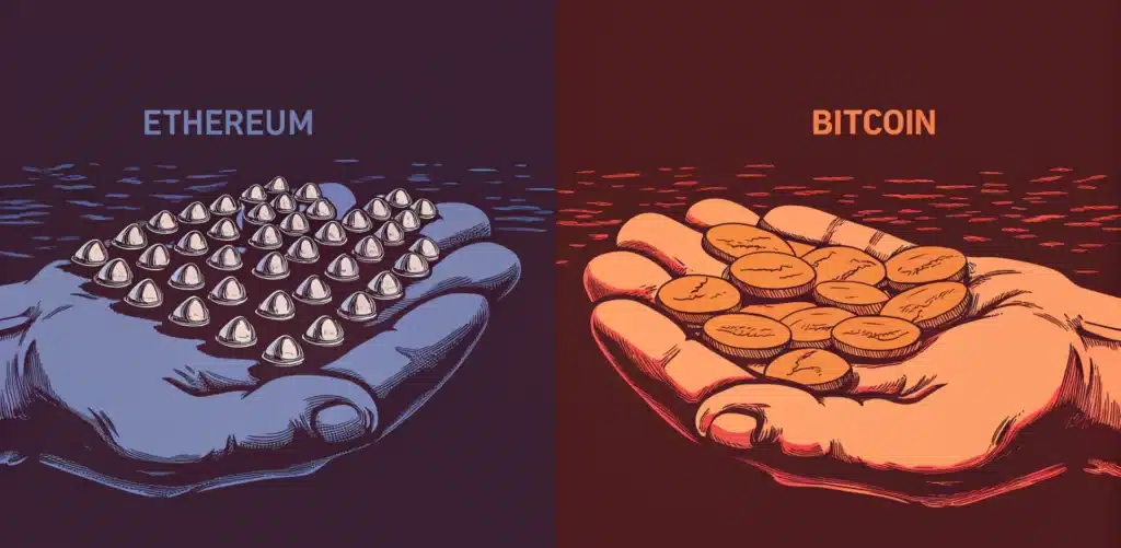 بیت کوین بخریم یا اتریوم؟