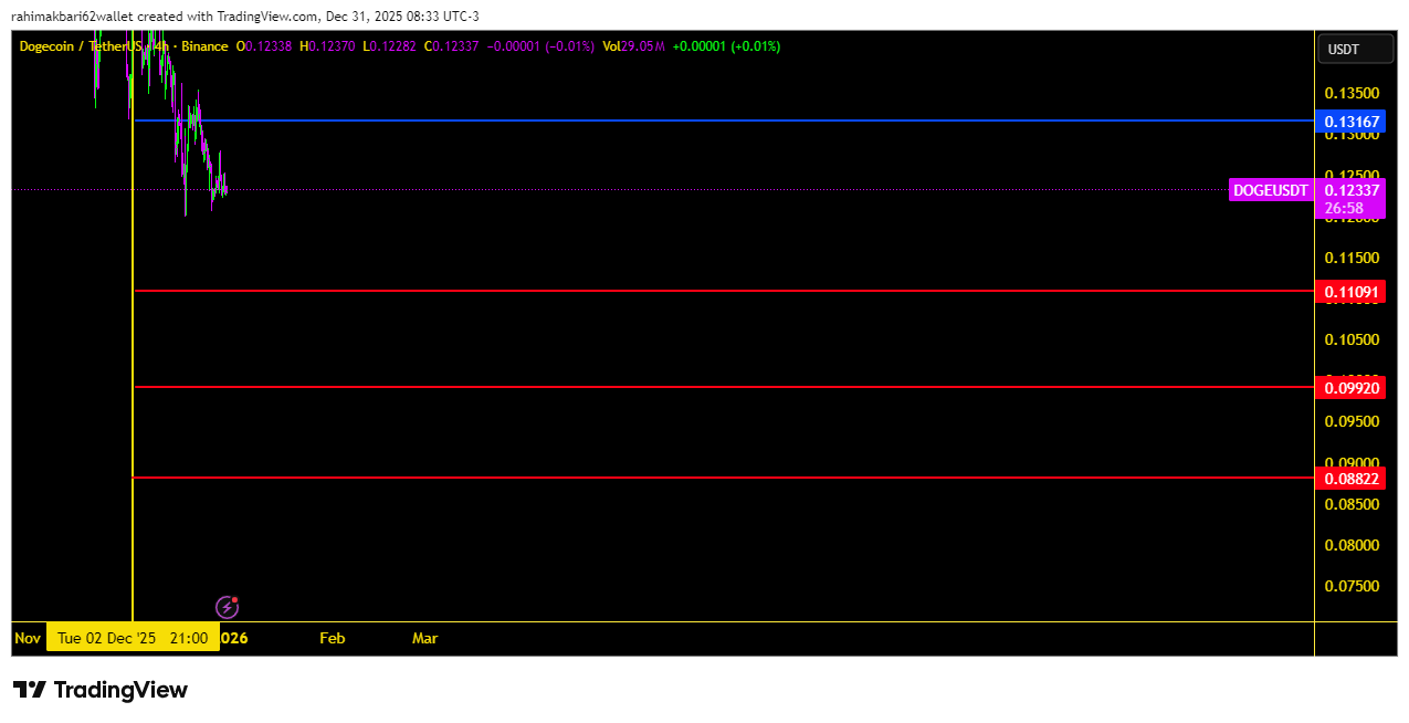 تحلیل دوج کوین DOGE اسپات