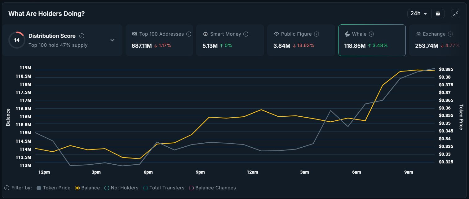 لیست خرید مخفی نهنگ‌ها لو رفت
