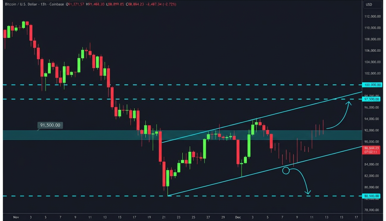 بیت کوین (BTC) تحلیل فوری