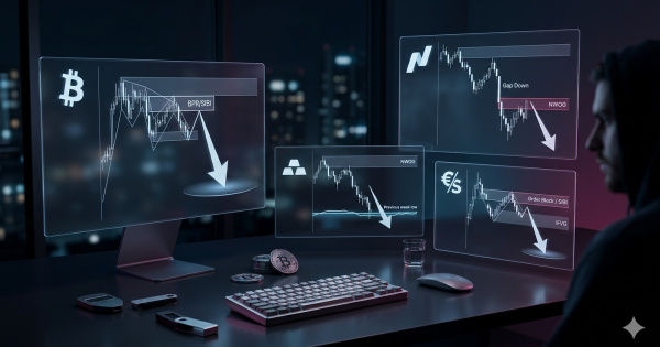 دیدگاه هفتگی بازار طلا، بیتکوین و دلار (بر اساس نقدینگی و ICT)