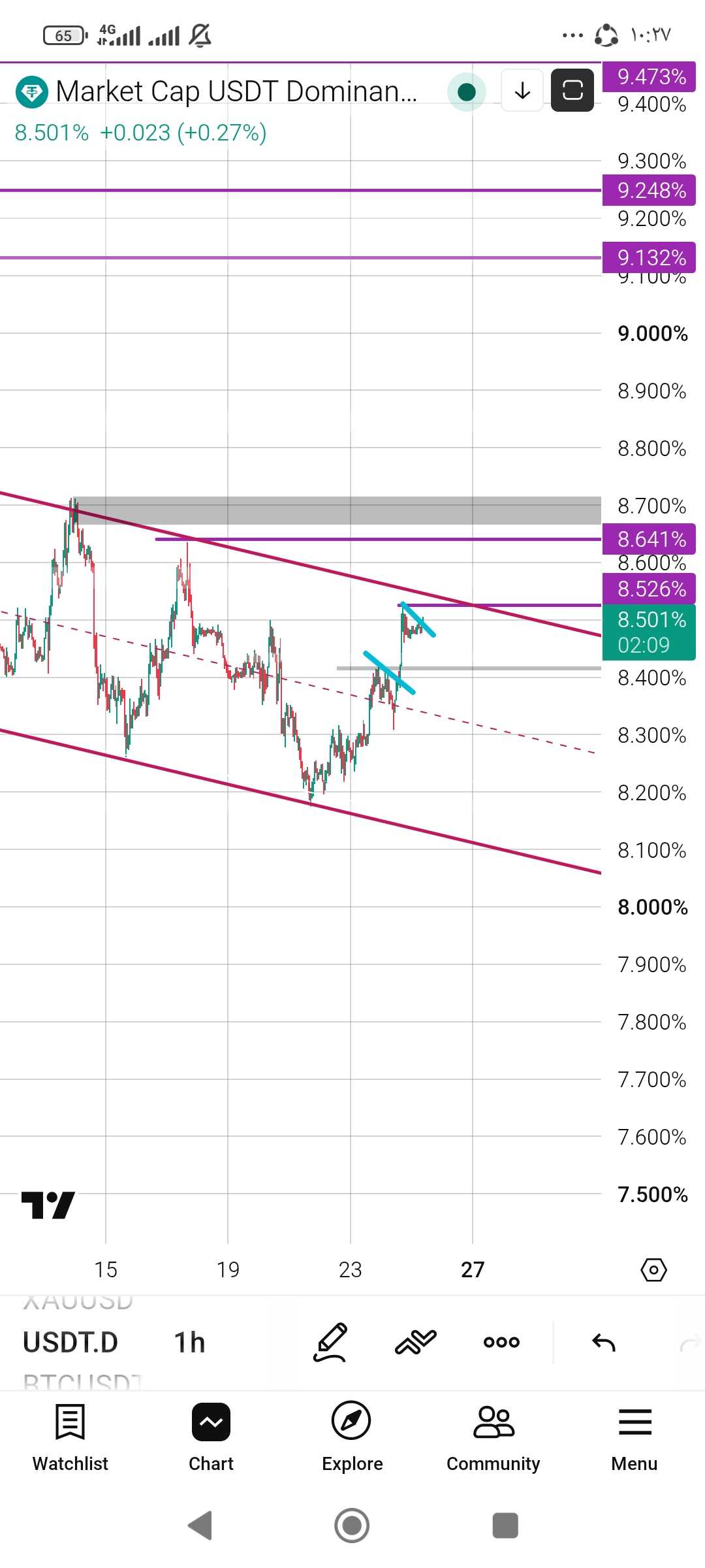 Usdt.d