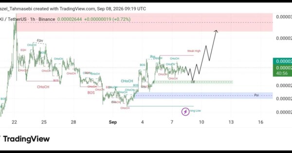 تحلیل تکنیکال FLOKI/USDT