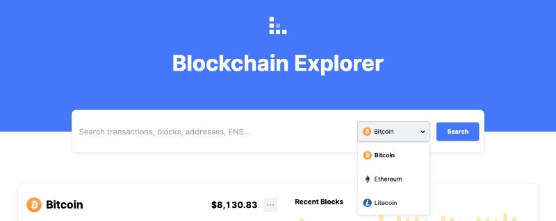 block-explorer-main search
