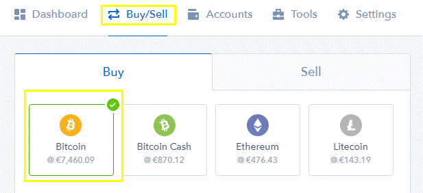 خرید بیت کوین در صرافی کوین بیس