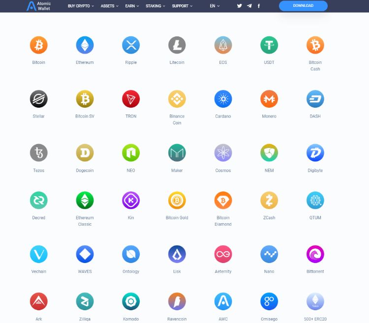 کیف پول atomic wallet
