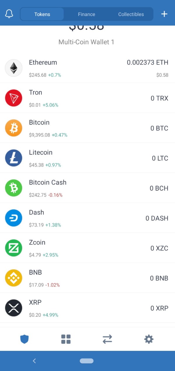 کیف پول تراست