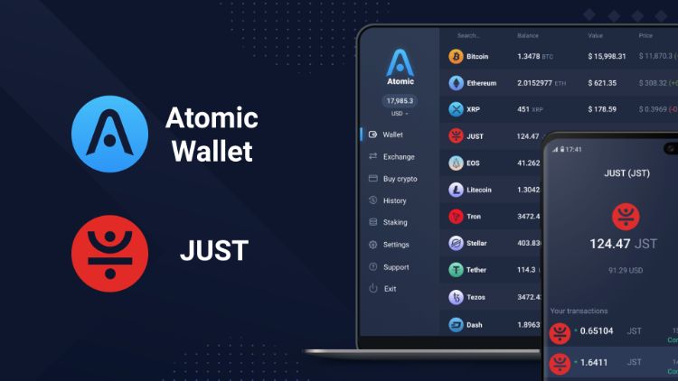 ارز دیجیتال جاست