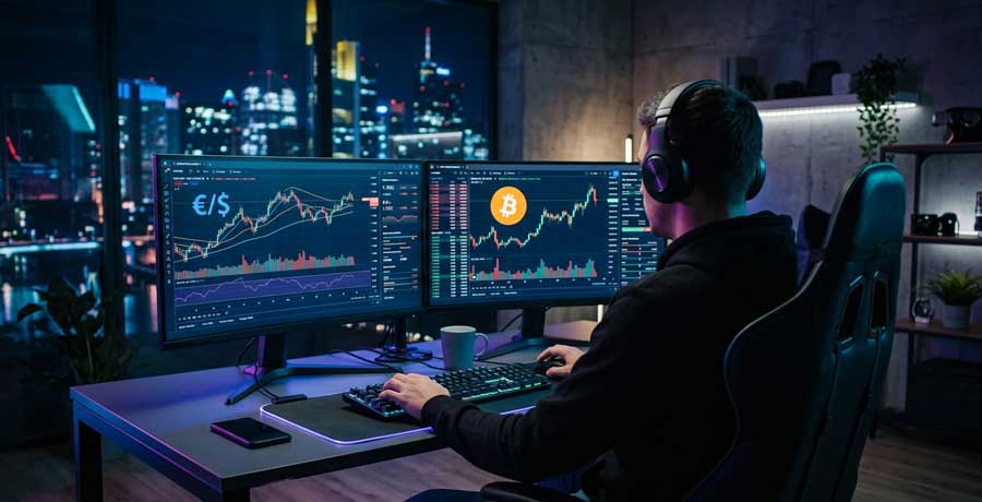 مقایسه بیت کوین و فارکس؛ راهنمای انتخاب بهترین بازار برای سرمایهگذاری