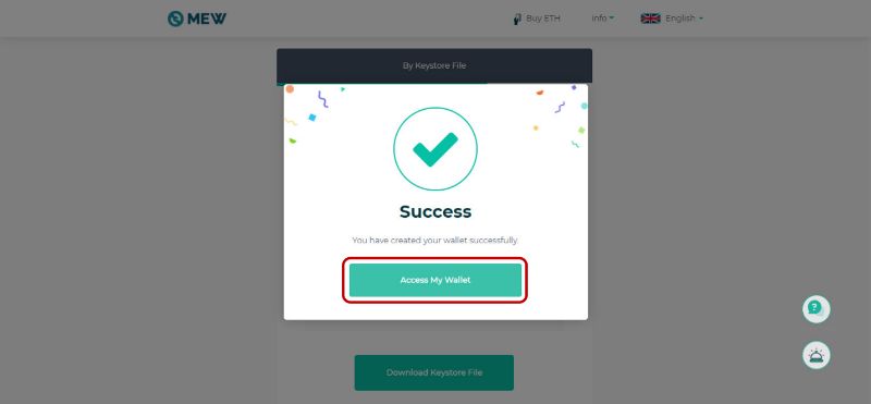 دسترسی به کیف پول من