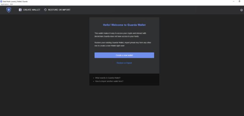 استیکینگ در کیف پول گواردا