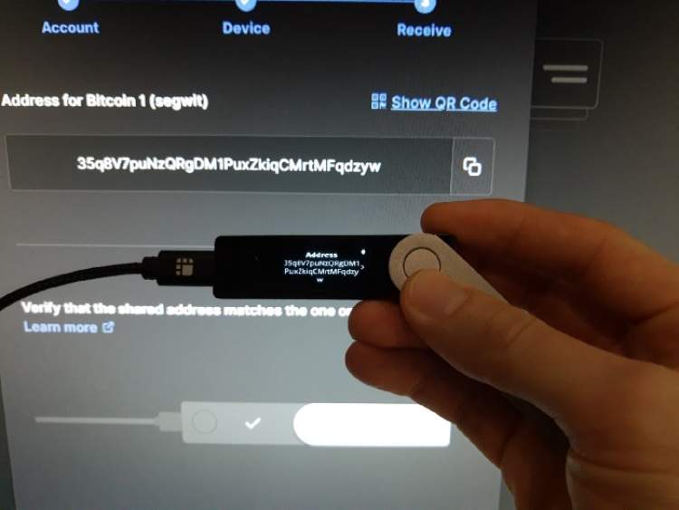 بازیابی کیف پول لجر