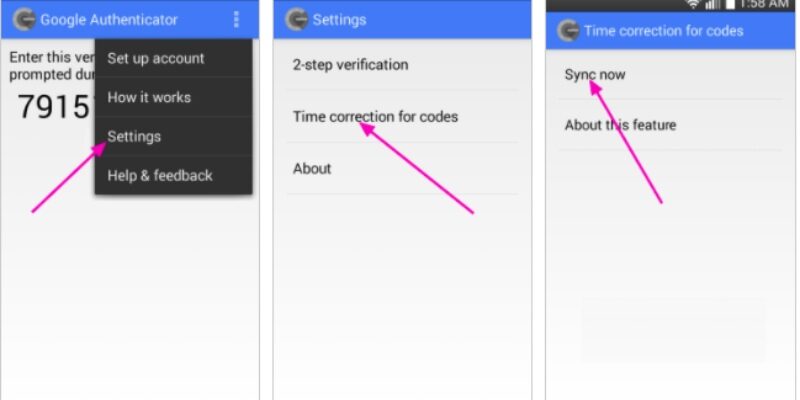 google authenticator error binance