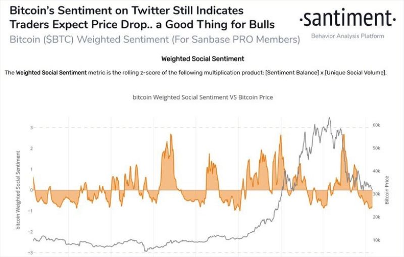 Negative Sentiment Crypto Bullish