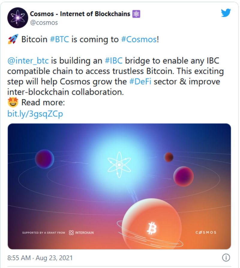Cosmos-rallies-launching-cross-chain-bridge
