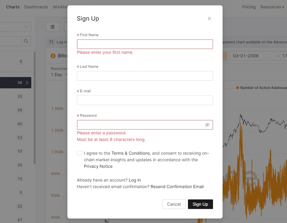 گلس نود چیست؟ آموزش ثبت نام و استفاده از سایت Glassnode گلس نود