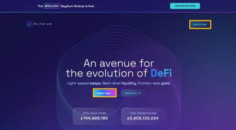 صرافی Raydium