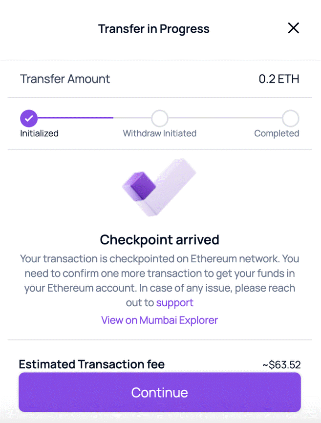 انتقال توکن‌های NFT به شبکه پالی گان