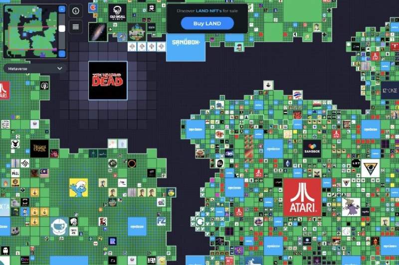 خرید زمین در متاورس