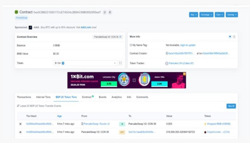 tatalo CCN scam token