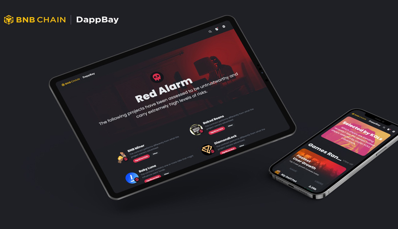 bnb-chain-launches-dapp-platform-with-red-alarm-to-warn-users-about-scams