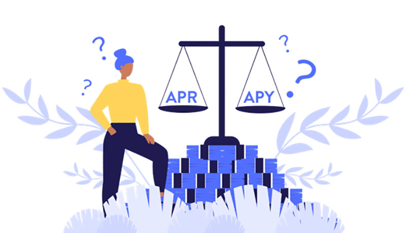 تفاوت APY و APR در رمزارزها چیست؟