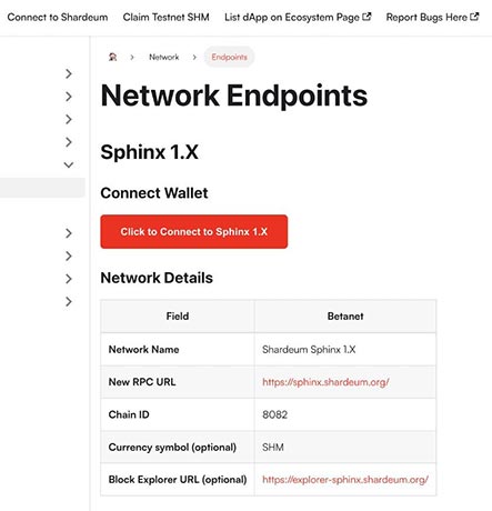 ایردراپ شاردیوم (Shardeum) را چگونه دریافت کنیم؟