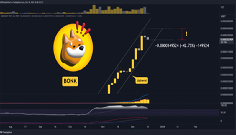 تحلیل قیمت بانک: احتمال بازگشت BONK به روند صعودی چقدر است؟