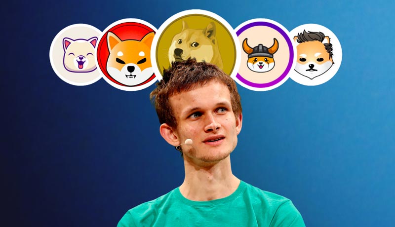 Ethereum-Vitalic-Buterin با ممکوین های معادل تعامل دارد