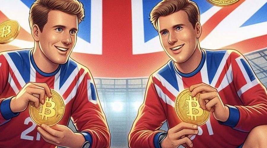 Cameron Tyler Winklevoss Bitcoin Peter McCormack Real Bedford F.C