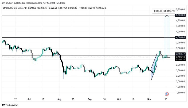 will-ethereum-price-hit-5000-in-november-2024