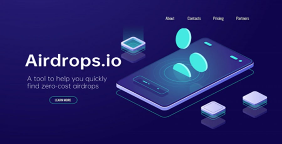 سایت airdrops.io