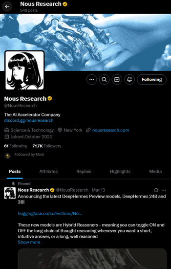 ایردراپ Nous Research