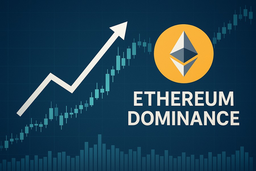 نمودار امروز دامیننس اتریوم نمودار امروز دامیننس اتریوم