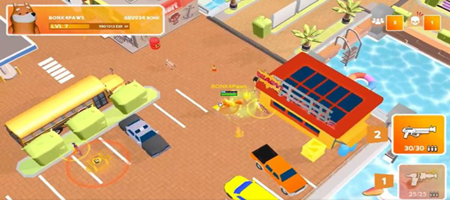 بازی Bonk Arena چیست؟ کسب درآمد رمزارزی با بازی بونک آرنا بازی Bonk Arena