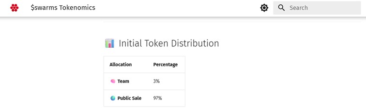 توکنومیک ارز دیجیتال سوارمز