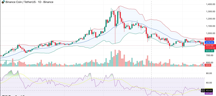 bnb-price-slides-toward-830-selling-pressure-2025-