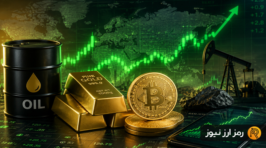 بازارهای جهان سبزپوش شدند؛ از جهش بیت‌کوین و طلا تا پیش‌بینی نفت ۱۲۰ دلاری